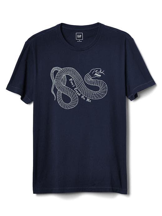 Gap Men Graphic Short Sleeve Tee - Snake Tread