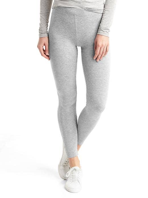Gap Women Maximum Heat Leggings - Light Heather Grey