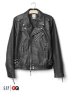 Gap X Gq John Elliott Motorcycle Jacket - Solid Black