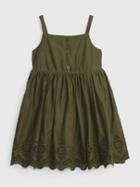 Toddler Eyelet Tank Dress