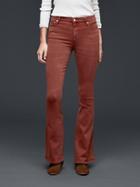 Gap Women 1969 Resolution Skinny Flare Jeans - Burnt Russet