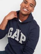 Gap Men Logo Fleece Pullover Hoodie - Tapestry Navy
