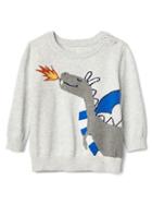 Gap Fairy Tale Intarsia Sweater - Grey Heather