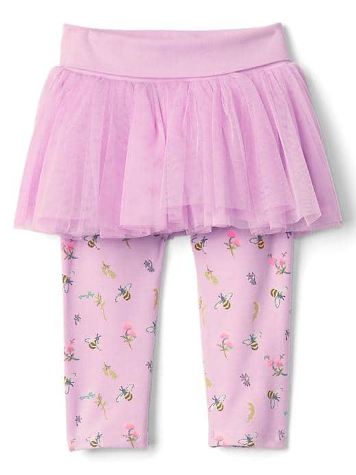 Gap Women Tulle Skirt Legging Duo - Light Iris