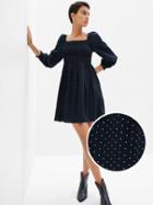 Smocked Puff Mini Dress