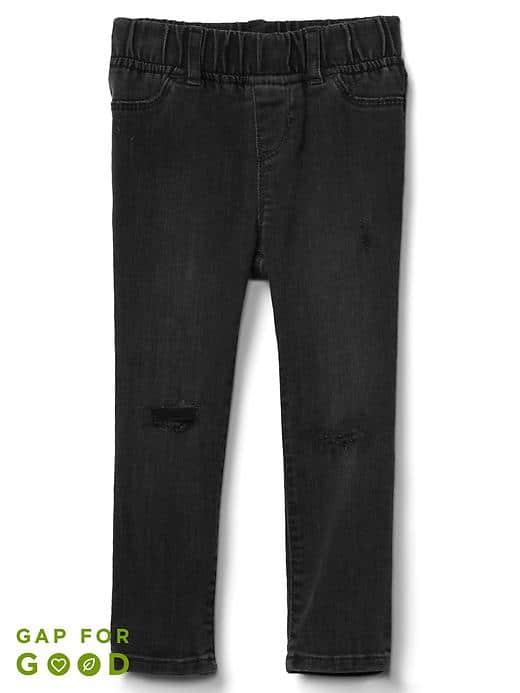 Gap High Stretch Jeggings - Black Denim