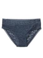 Gap Women Super Soft Lace Bikini - Deep Sailor Blue