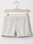 Gap Solid Midi Shorts - Regular Gray