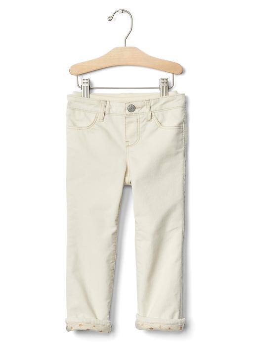 Gap 1969 Jersey Lined Cords - Ivory Frost
