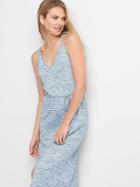 Gap Women Softspun Stripe Tank Dress - Blue Stripe
