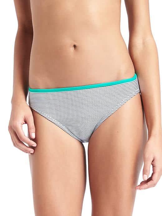 Gap Classic Stripe Bikini - White Stripe