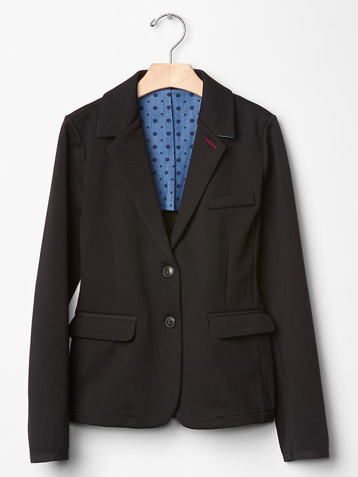 Gap Gapkids X Ed Academy Knit Blazer - True Black