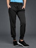 Gap Mesh Panel Studio Pants - True Black