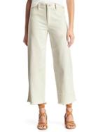 Gap Wide Leg Crop High Rise Chinos - Snow Cap