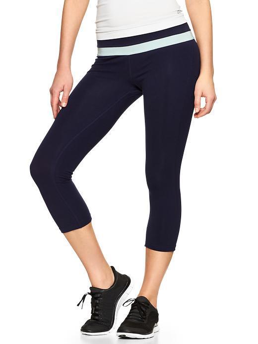 Gap Gapfit Breathe Gfast Capris - Navy
