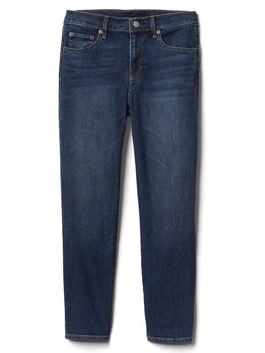 Gap Women Mid Rise Slim Crop Jeans - Light Indigo
