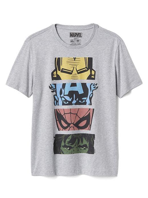 Gap Men Graphic Short Sleeve Tee - Three Hero