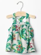 Gap Pom Pom Print Tank - Tropical Print Pink