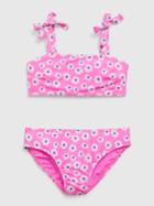 Kids Recycled Tie-strap Swim Two-piece