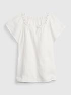 Kids Gauze Flutter Top