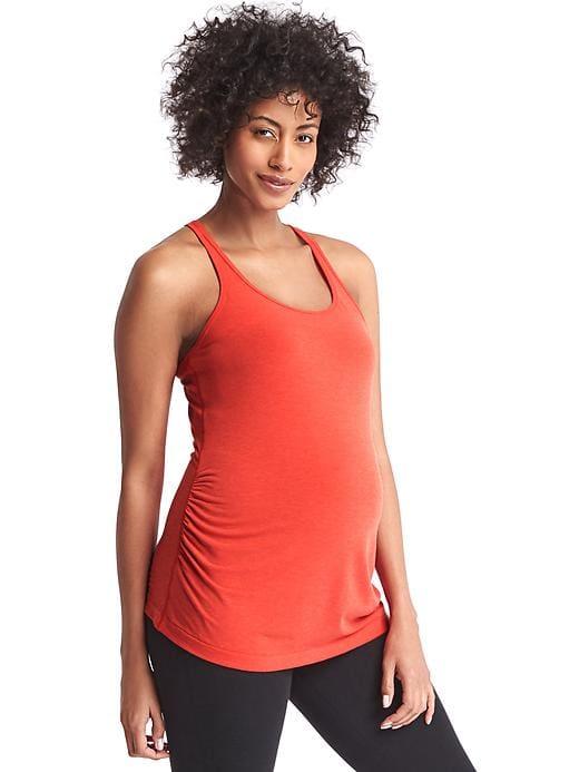Gap Women Gapfit Breathe Racerback Tank - Holly Berry