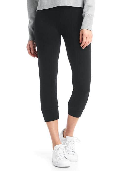 Gap Women Soft Crop Leggings - Black