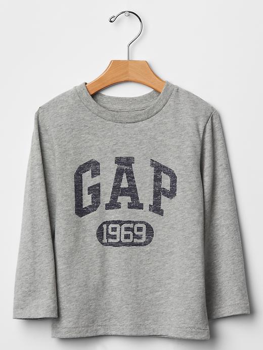 Gap Arch Logo 1969 Tee - Heather Gray