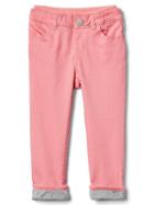 Gap 1969 Lined Straight Jeans - Pink Denim