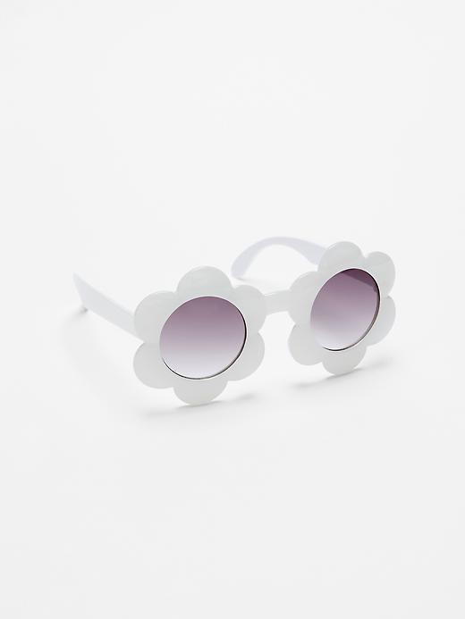 Gap Flower Sunglasses - New Off White