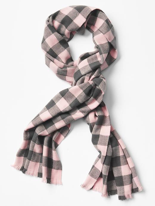 Gap Cozy Printed Scarf - Icy Pink