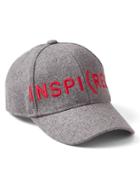Gap Men X Red Embroidered Baseball Hat - Grey