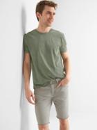 Gap Men Roll Neck Tee - Desert Cactus