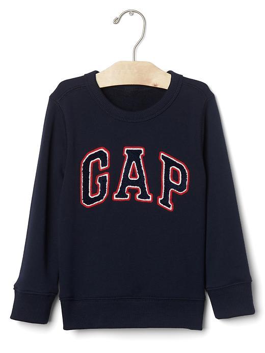 Gap Sherpa Logo Sweatshirt - True Indigo