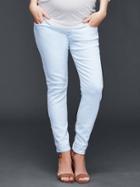 Gap Stretch 1969 Demi Panel True Skinny Ankle Jeans - Light Indigo