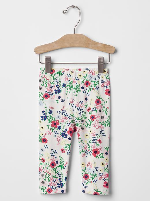 Gap Spring Blossom Leggings - Ivory Frost