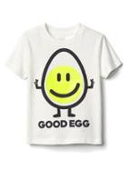 Gap Graphic Short Sleeve Tee - Egg White