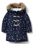 Gap Fur Trim Duffle Jacket - Star