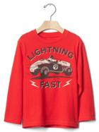 Gap Auto Graphic Tee - Hot Red