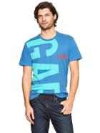 Gap Large Arch Logo T Shirt - Mascot Blue