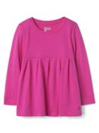Gap Long Sleeve Jersey Tunic - Standout Pink
