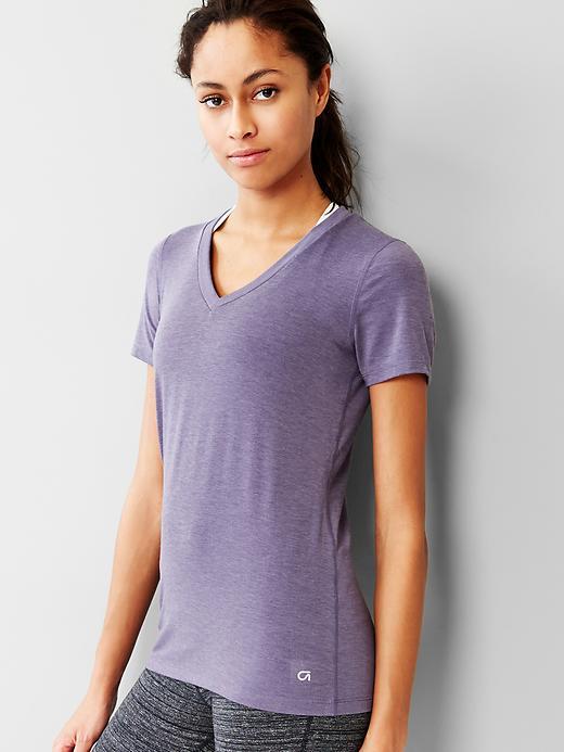 Gap Gapfit Breathe V Neck Tee - Black Iris