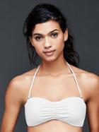 Gap Women Bandeau Top - Optic White