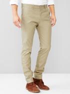Gap Men The New Khaki Skinny Fit - Chino Academy