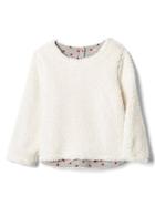 Gap Cozy Lined Pullover - Ivory Frost