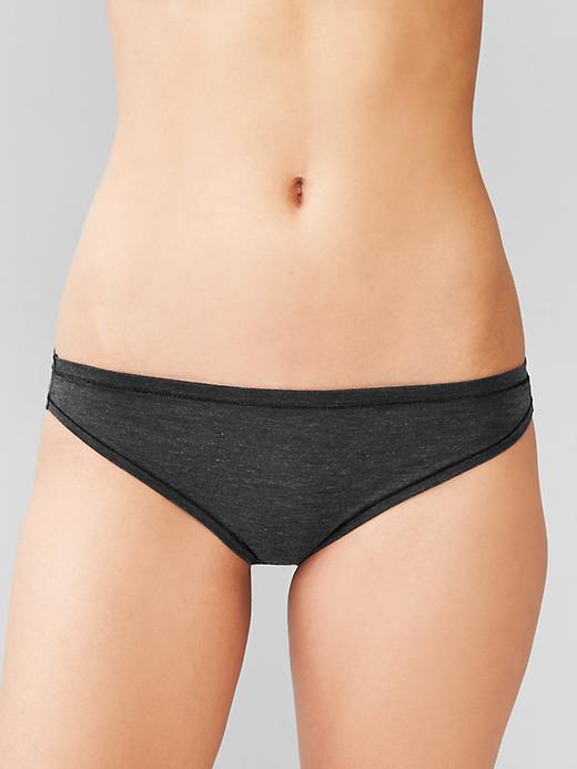 Gap Low Rise Bikini - Charcoal Heather