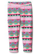 Gap Print Stretch Jersey Capris - Tribal