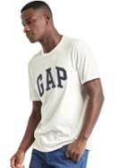 Gap Men Logo Crewneck Tee - New Off White