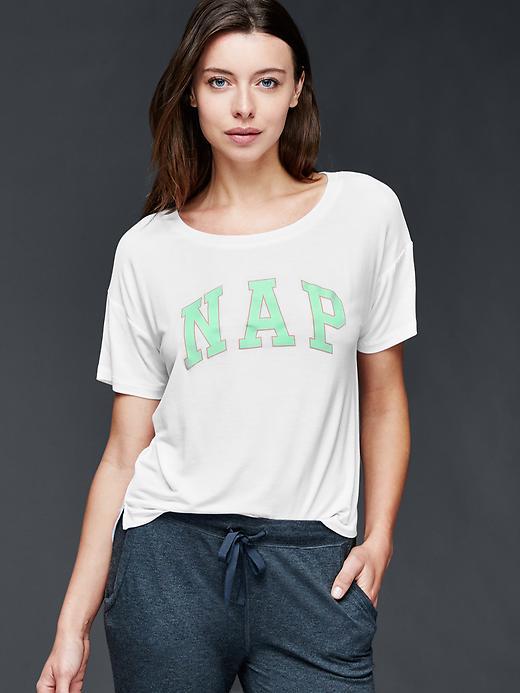 Gap Women Mix And Match Modal Nap Tee - Optic White