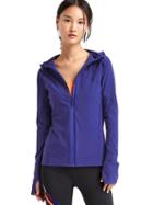 Gap Women Sprint Tech Hooded Jacket - Capital Blue