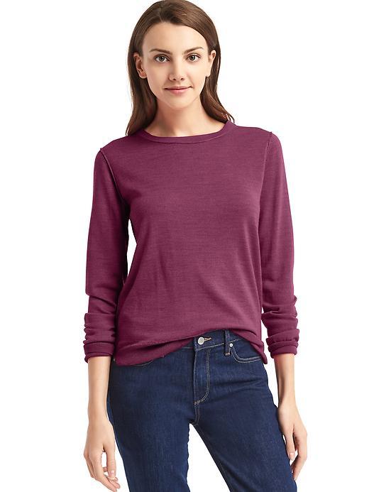 Gap Women Merino Wool Sweater - Tuscan Red